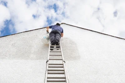 Peinture extérieure au Vernet — façades et ravalement